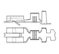 wholesale 281197-2 (Cut Strip) Terminals Accessories supplier,manufacturer,distributor